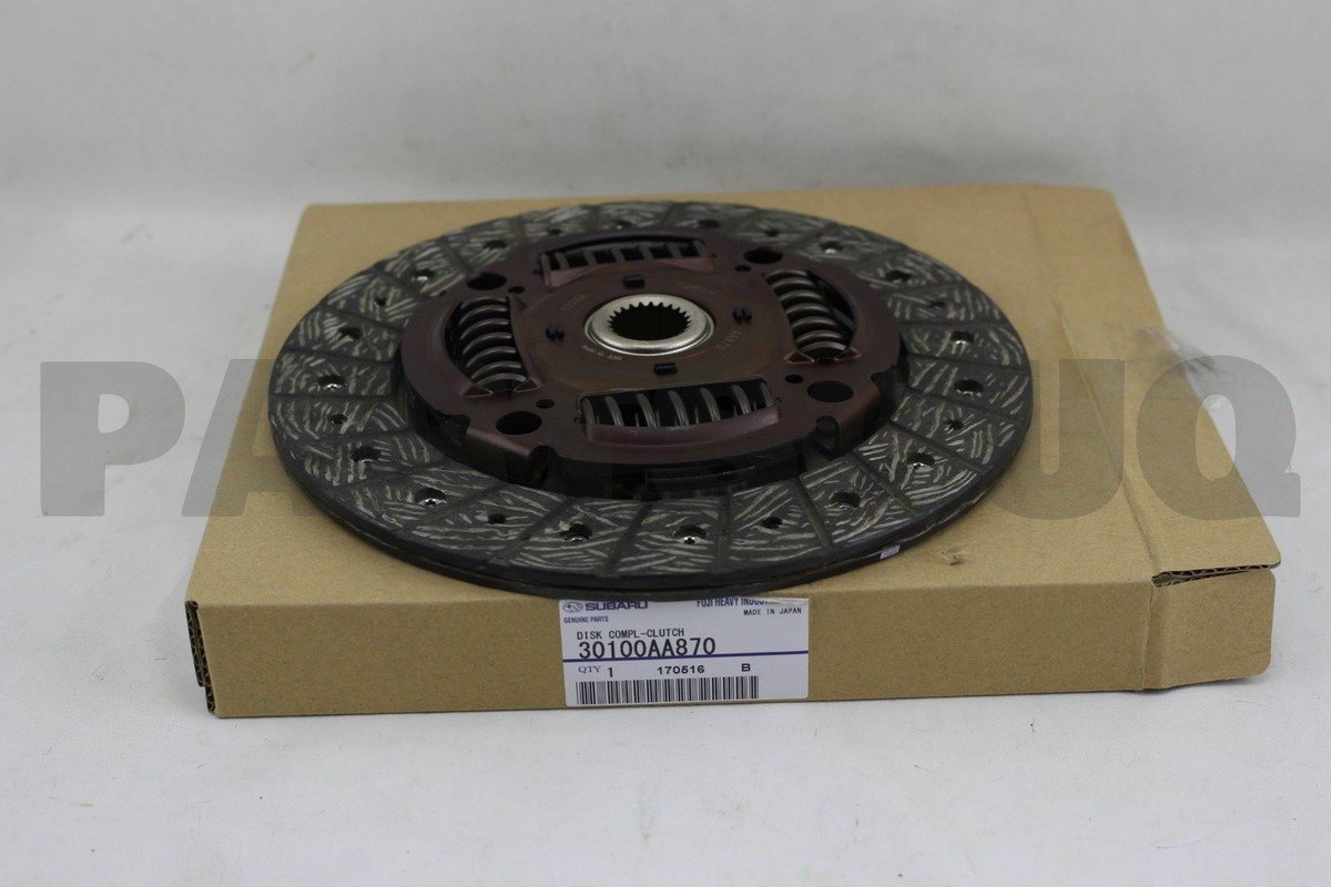 30100AA870 Genuine Subaru DISK COMPL-CLUTCH 30100-AA870 | eBay
