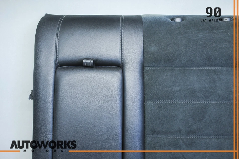 04-08 Cojín de asiento trasero central e izquierdo Jaguar X-Type X400 Alcantara LJP OEM Foto 2 de 4