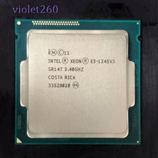 Intel Xeon E3-1245 v3 LGA1150 CPU Processor SR14T 3.40GHz 8MB Quad Core