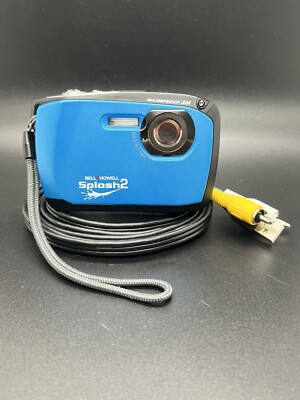 Bell+Howell Splash 2 Blue Waterproof Digital Camera with HD Video
