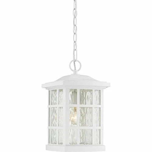 Quoizel SNN1909W 1-Light Stonington Outdoor Lantern in Fresco - Picture 1 of 9