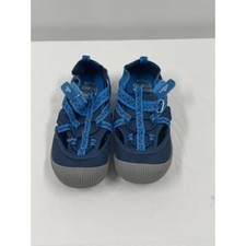 OshKosh Navy Blue Adjustable Straps Closed Toe Childrens Sandals