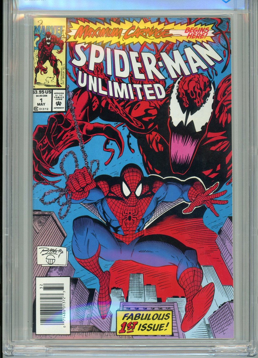 SPIDER-MAN UNLIMITED #1 (1993) | CBCS 9.2 NM- | NEWSSTAND | 1st