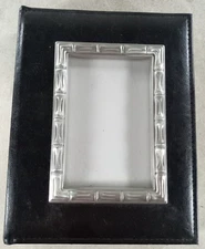 NE2 Photo Album Black with Silver Lined Cover Picture 4' x 6' 