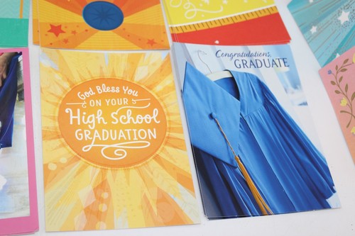 Graduation Random Card Lot of 109 Cards & 3 Envelopes Hallmark Greeting HUGE - Picture 14 of 18
