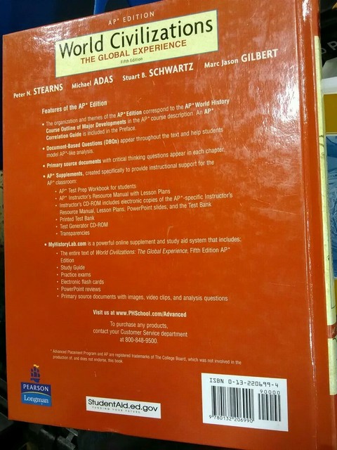 World Civilizations The Global Experience By Peter N Stearns 2006 Hardcover