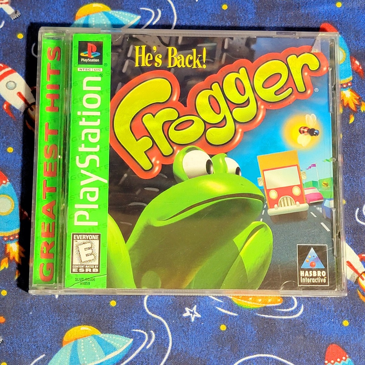 Frogger PS1 PlayStation Greatest Hits Complete CIB