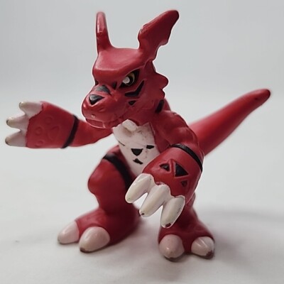 2001 Digimon Digital Monsters 1.25'' Guilmon Mini Figure HT Bandai
