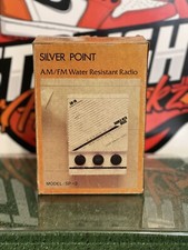 Vintage Shower Water Proof Radio with AM/FM Brand New