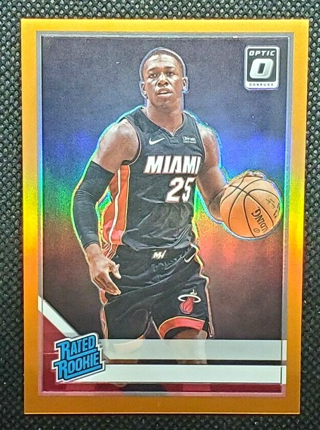 2019-20 Donruss Optic #193 KENDRICK NUNN Rated Rookie RC  ORANGE #/199  HEAT SP