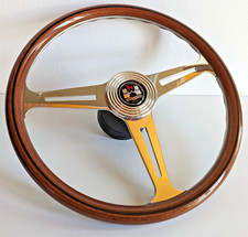 Steering Wheel Wood Luisi Fits For Vw Wolfsburg T3 Bus Transporter Vanagon 80-93 Steering Wheel Wood Luisi Fits For Vw Wolfsburg T3 Bus Transporter Vanagon 80-93