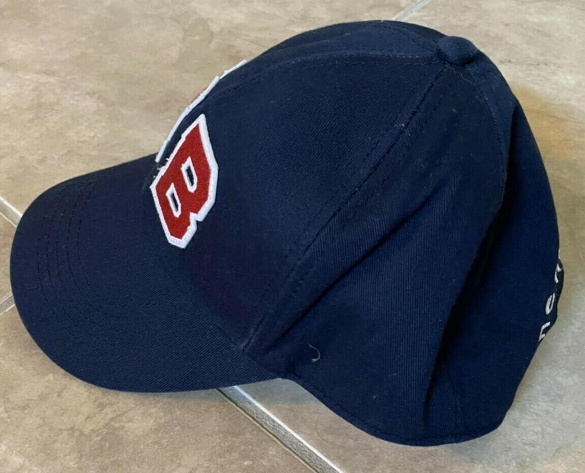 Henri Bendel HB Navy Blue & Red Hat Cap Adjustable Strapback  display picture 3