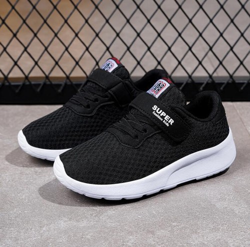 Kids Boys Girls Running Trainers Childrens Sports Shoes Gym School Sneakers Size - Picture 3 of 28