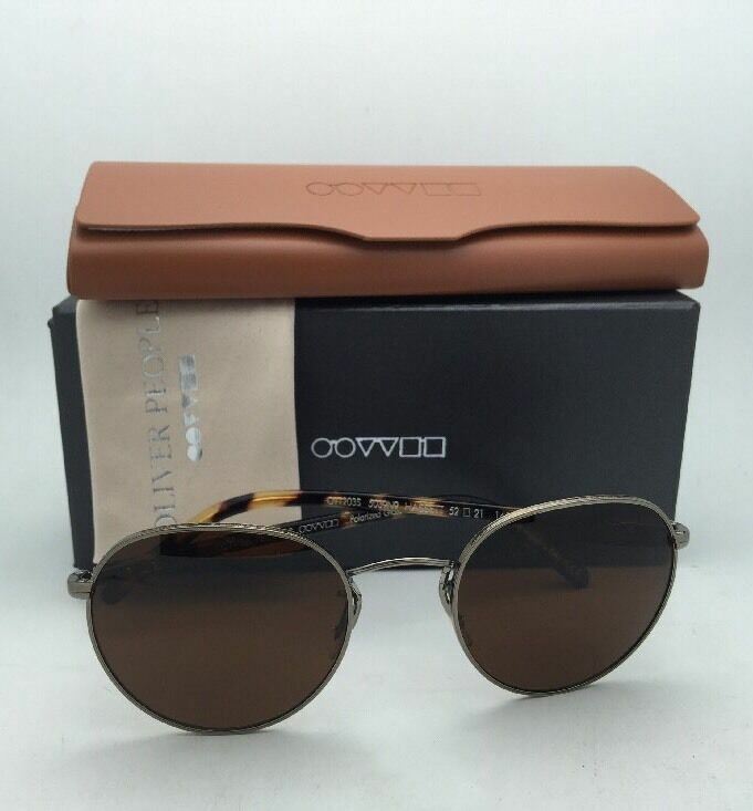 Polarized OLIVER PEOPLES Sunglasses HASSETT OV 1203-S 5039N9
