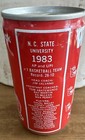 1983 NC State Wolfpack National Championship Soda Can, Vintage, Jim Valvano 1 — photo 4
