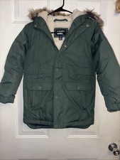 Lands End Girl s Winter Parka Medium Size 8 EC