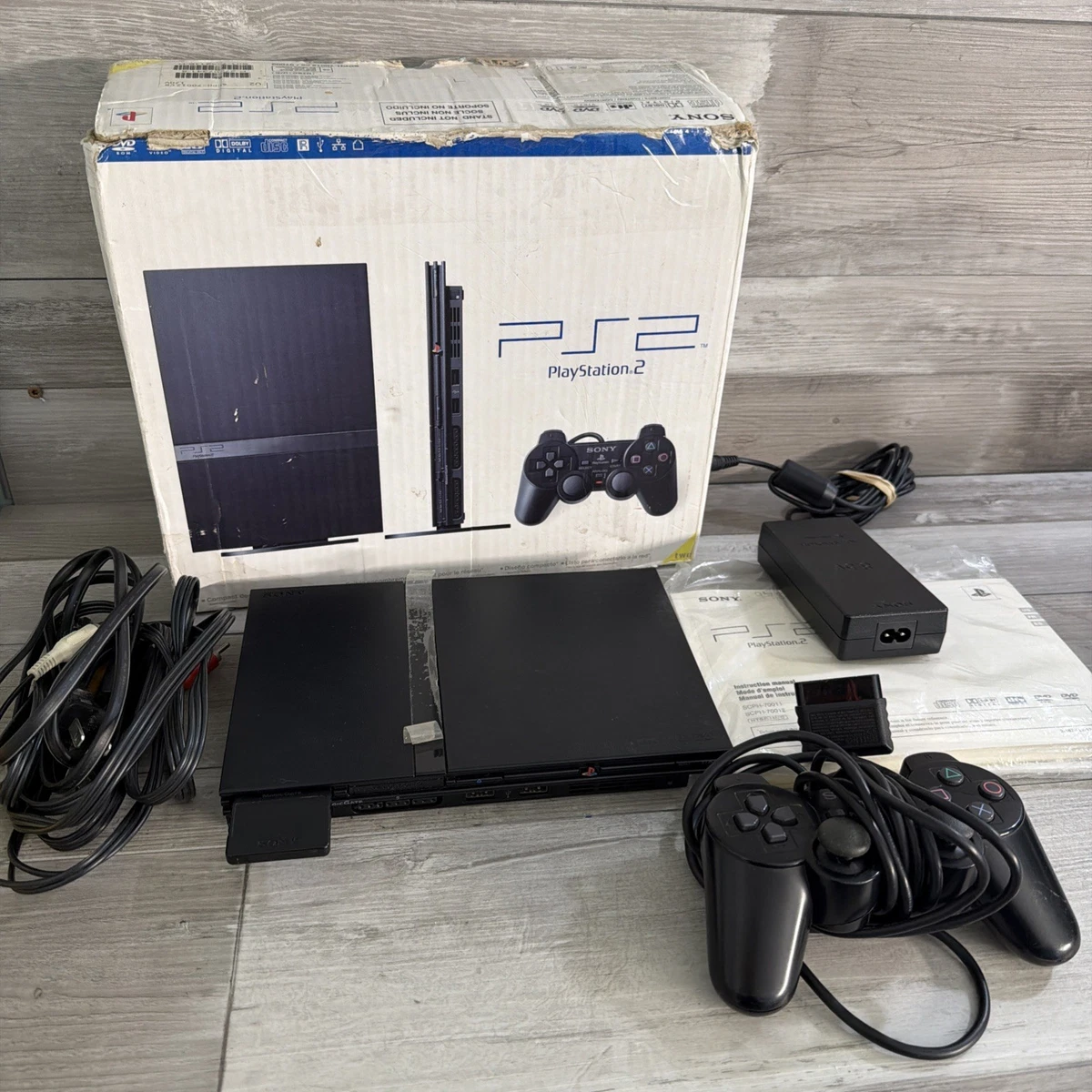 Sony PlayStation 2 - Slim S-Video Video Game Consoles for sale | eBay
