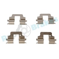 ZubehöRsatz Scheibenbremsbelag RAP Brakes R-U0068 FüR Ford Mondeo 4 BA7 Turnier