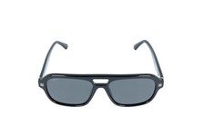 WMP Ember Black Aviator Polarized Sunglasses 54-18-151