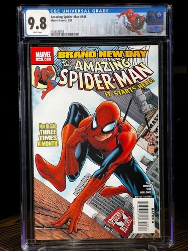 AMAZING SPIDER-MAN #546 CGC 9.8 2008 1st Appearance Mr. Negative & Freak KEY