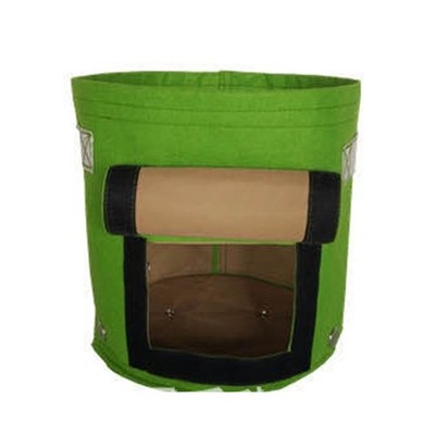 Lightweight Planting Bags 4 Gallon 7 Gallon 10 Gallon Felt Non Woven Mix