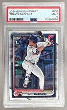 112883086 Travis Bazzana 2024 Bowman Draft #BD-1 Rookie 1st RC PSA 9