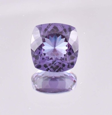 AAA+ 12 x 12 MM Flawless Natural Color Change Alexandrite Gemstone GIT Certified