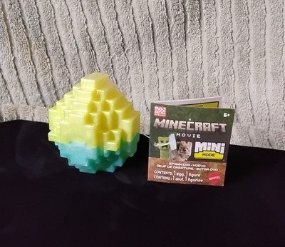 A Minecraft Movie Mini Mode Spawn Egg Pack Figure Sealed One 