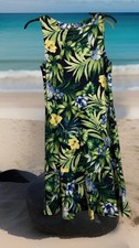 Tommy Hilfiger Women's chico Ruffle Flounce XS Floral Beach Summer Dress NEW 😍