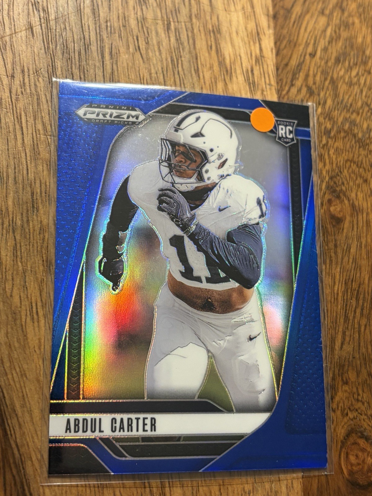 2025 Prizm Draft Picks - Abdul Carter #102 Blue Prizm Parallel /249 (RC)