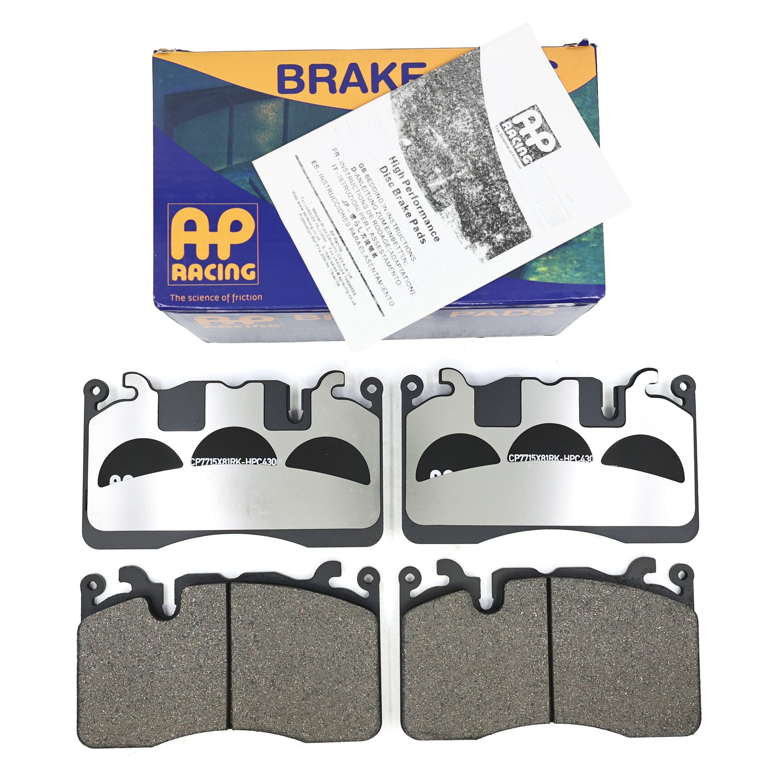 1214CA141CP Brake Pad Kit NEW Fits McLaren 720S 600LT GT 1yr Warr