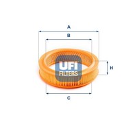 Ufi Luftfilter 27.728.00 FüR Autobianchi Fiat Lancia Seat Zastava