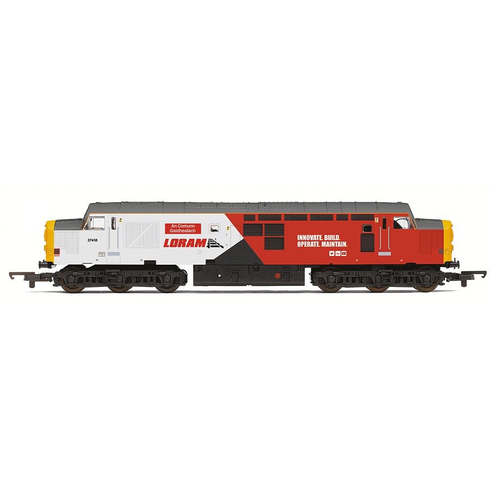 Hornby R30436 RailRoad - Loram - Class 37 - 'An Comunn Gaidhealach' 37418