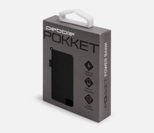 Veho Pebble Pokket 1000mAh micro size keyring Power Bank - Black