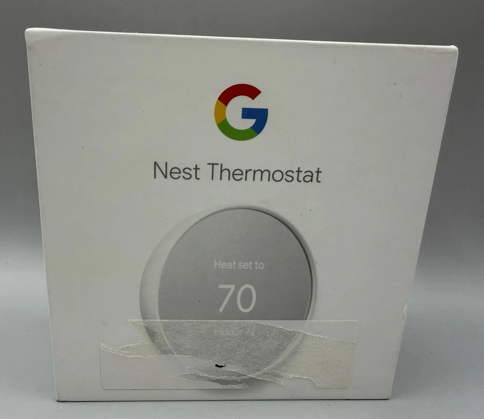 Google Nest Thermostat Smart G4CVZ Snow White