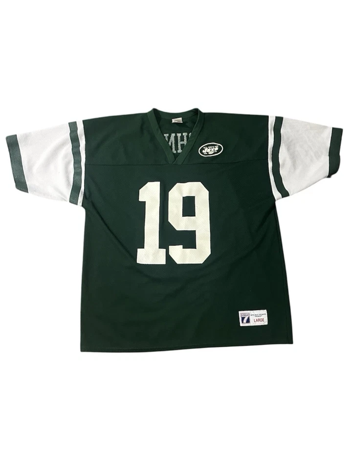 Camiseta deportiva New York Jets Keyshawn Johnson vintage años 90 NFL talla grande Foto 2 de 4