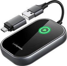 Wireless CarPlay Adapter for Apple iPhone, Converts Factory Wired CarPlay to Wir