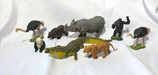 Vintage 1970s Britain's England Animal Figures Lot Of 8 Jungle and Other