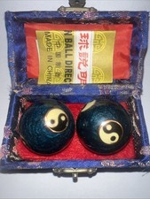 Chinese Health Exercise Stress Baoding Balls Relaxation Therapy YIN YANG Design
