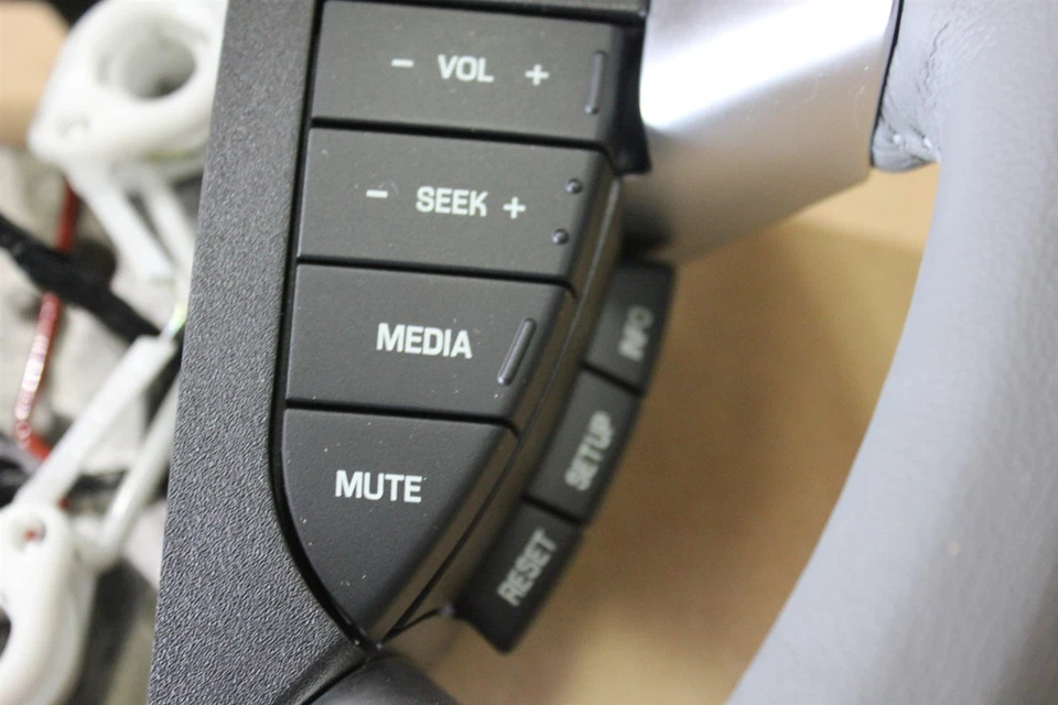 08-09 Volante de cuero Mercury Sable 8T5Z3600AA gris NOS OEM Foto 4 de 4