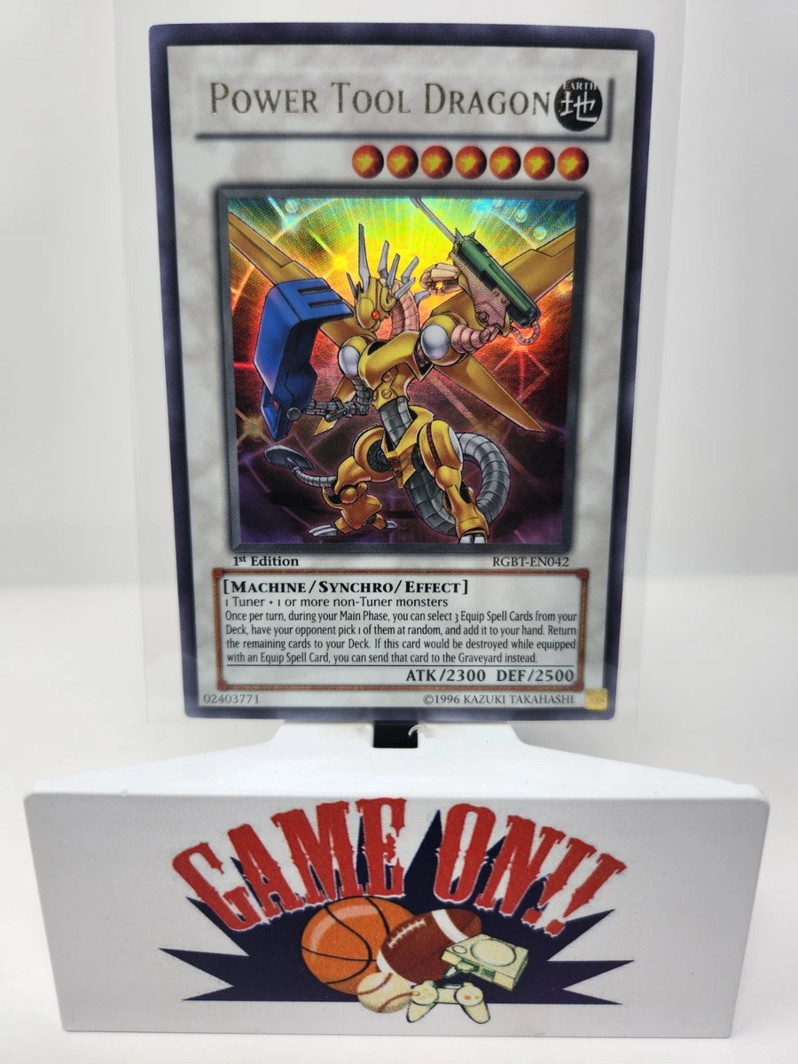 【PSA10】遊戯王 OCG POWER TOOL DRAGON #JP042 Power Tool Dragon [1st Edition] RGBT-EN042 Prices | YuGiOh Raging