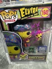 FUNKO POP! VINYL FIGURINE - ELVIRA & GONK - AUTOGRAPHED COA INCLUDED