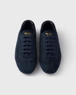 Prada Montecarlo Re-Edition 2005 Navy Suede US 8.5 Men s