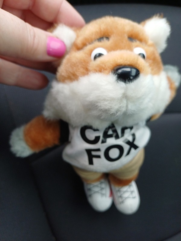 CARFOX New Advertising Mascot Car Fox Plush 10” Show Me The Carfax