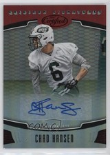 2017 Certified Gridiron Signatures Mirror Red 33/75 Chad Hansen #GS-CH Auto 0c2