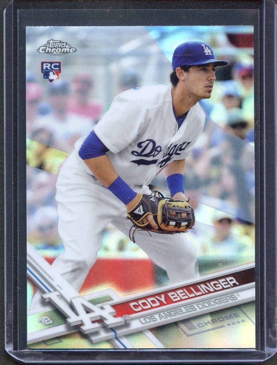 Cody Bellinger Rookie RC 2017 Topps Chrome REFRACTOR #79 LA Dodgers
