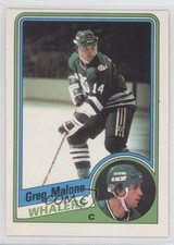 1984-85 O-Pee-Chee Greg Malone #74 1s7