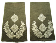 Rangabzeichen Frühe Bundeswehr OBERSTLEUTNANT 1950/60er Dienstgradabzeichen  #1