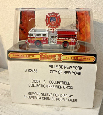 Code 3 Ville De New York City FDNY Red Hook Engine #279