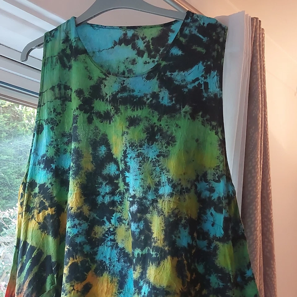 Bundle Of 3 Bohemian And Tie Dye Dresses - Image 3 of 4